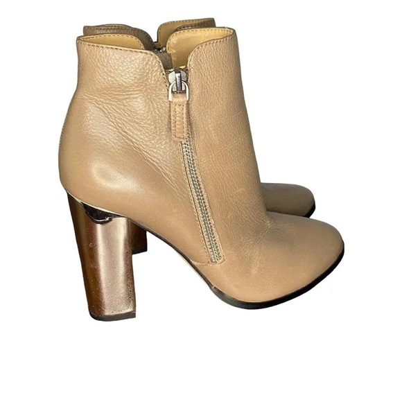 Saks 5th Avenue Pebbled Leather Boot Size 9 1/2 - Picture 2 of 5